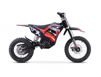 Electric Dirt Bikes Tiger VX 2000W 60V LI ION Electric